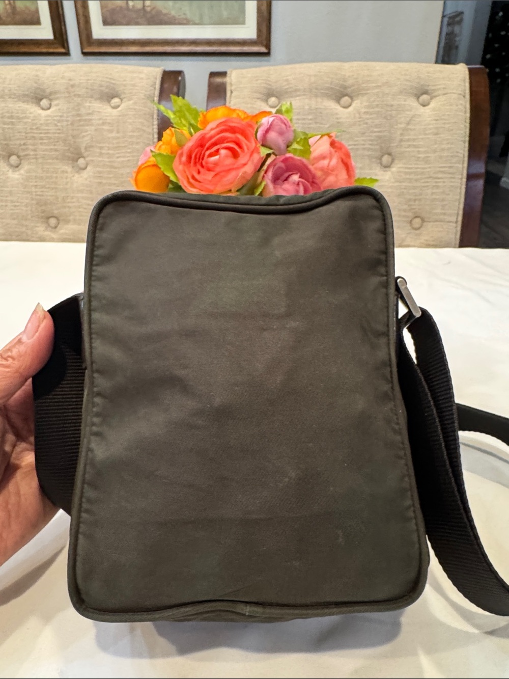 Authentic Prada Small Nylon Messenger Crossbody Bag - Picture 3 of 14